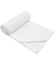 Baby bamboo blanket WHITE