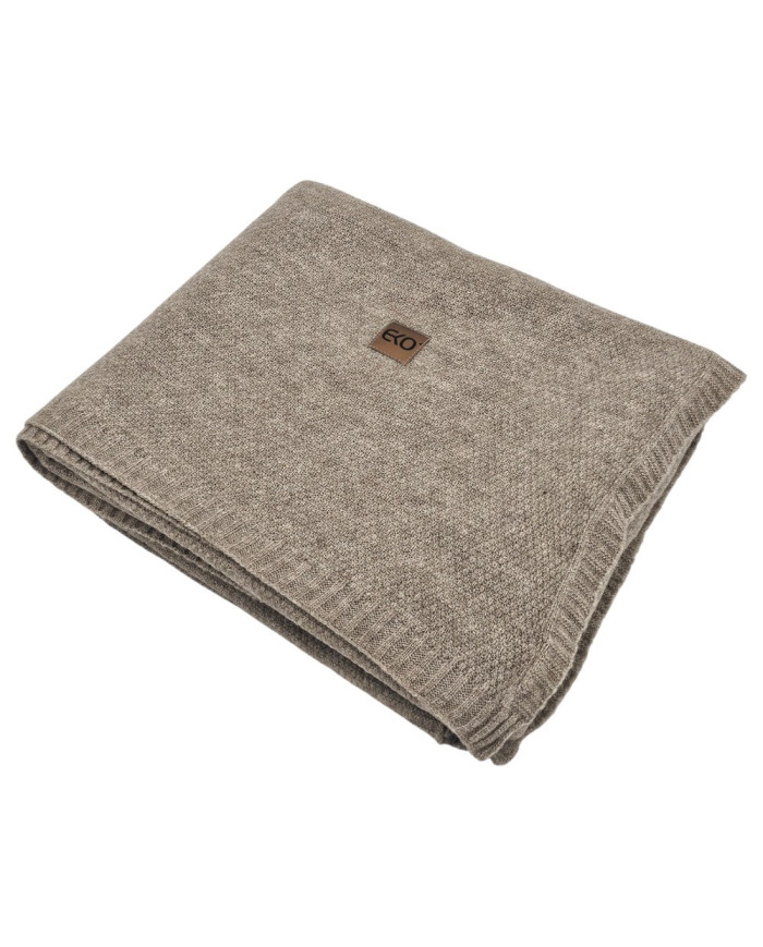 Knitted blanket 200x220 cm - MILANO200 TAUPE