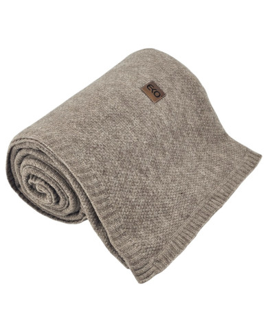 Knitted blanket 200x220 cm - MILANO200 TAUPE