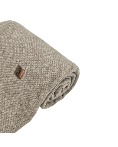 Knitted blanket 200x220 cm - MILANO200 TAUPE