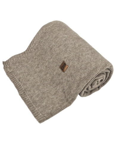 Knitted blanket 200x220 cm - MILANO200 TAUPE