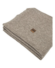 Knitted blanket 200x220 cm - MILANO200 TAUPE