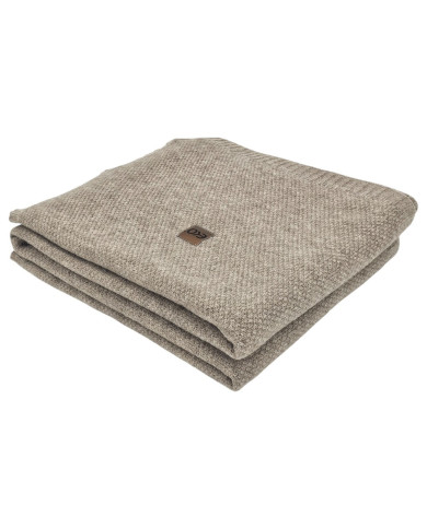 Knitted blanket 200x220 cm - MILANO200 TAUPE