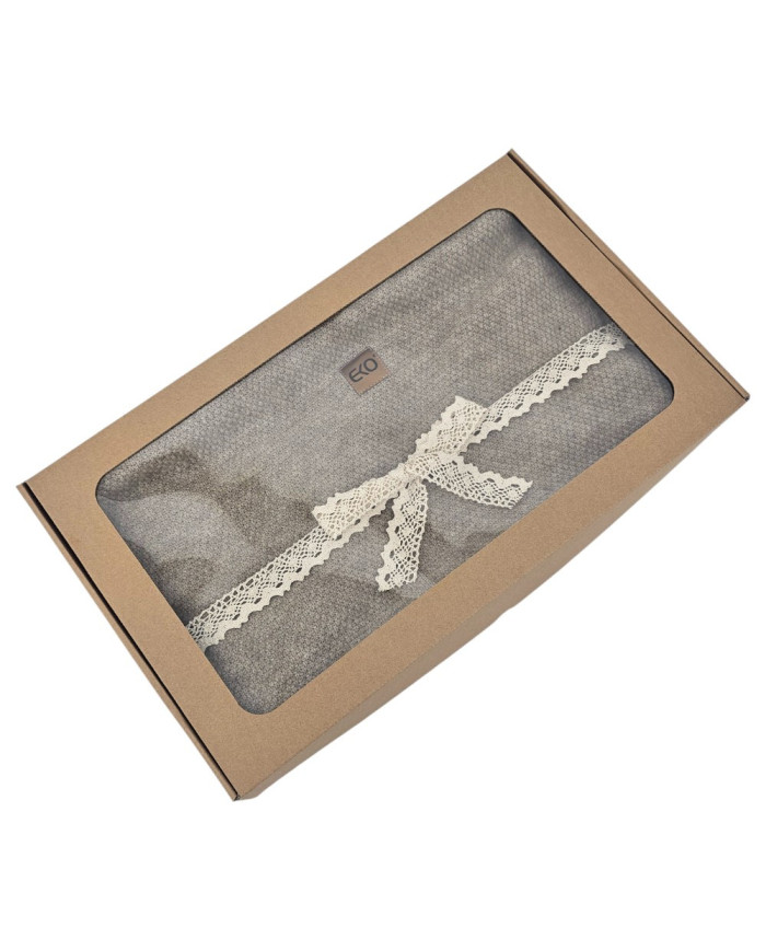 Knitted blanket 200x220 cm - MILANO200 TAUPE