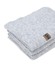 Knitted blanket 200x220 cm - MILANO200 PEARL