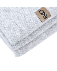 Knitted blanket 200x220 cm - MILANO200 PEARL