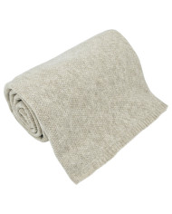 Knitted blanket 200x220 cm - MILANO200 LATTE