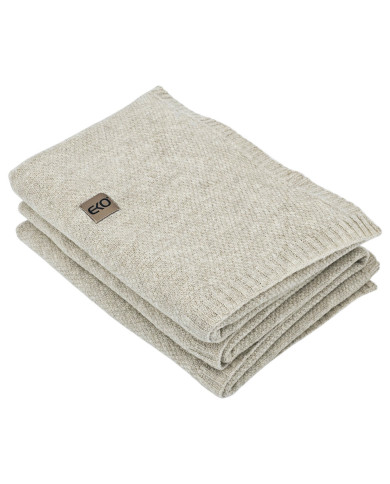 Knitted blanket 200x220 cm - MILANO200 LATTE