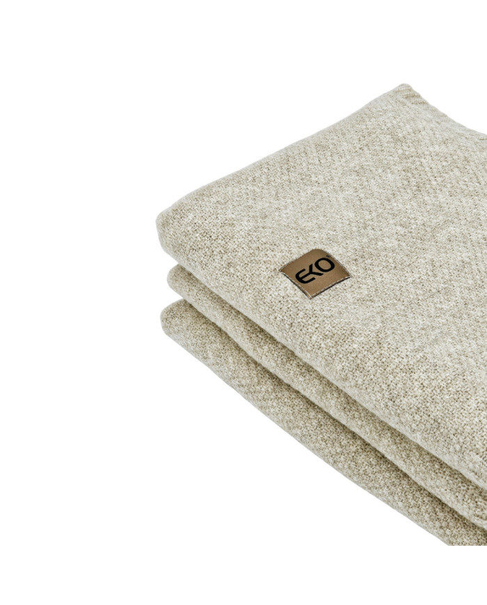 Knitted blanket 200x220 cm - MILANO200 LATTE