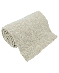 Knitted blanket 200x220 cm - MILANO200 LATTE