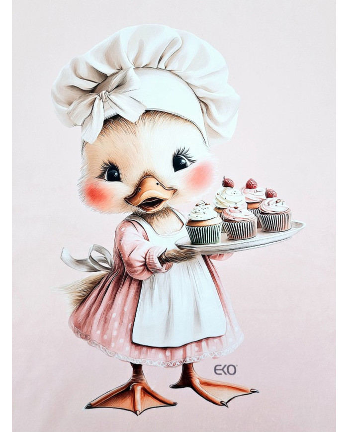 Kocyk Panelowy Muszelka KUCHARKA