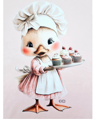 Kocyk Panelowy Muszelka KUCHARKA