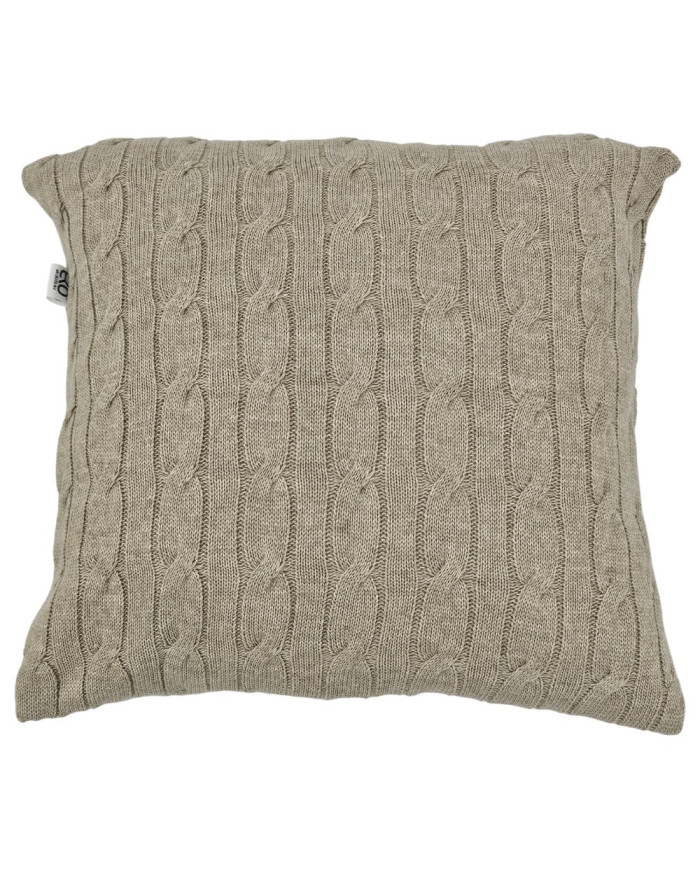 Poszewka dzianinowa na poduszkę 45x45 cm – VERONA LATTE