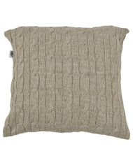 Poszewka dzianinowa na poduszkę 45x45 cm – VERONA LATTE