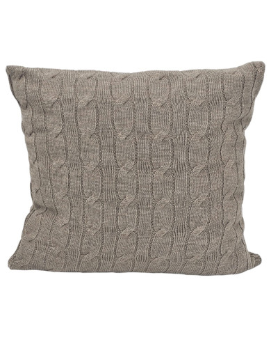 Poszewka dzianinowa na poduszkę 45x45 cm – VERONA TAUPE