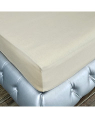 Prześcieradło Jersey z gumką 120x200x30 cm MIODOWY