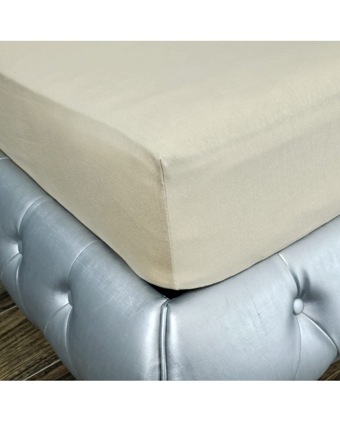 Prześcieradło Jersey z gumką 120x200x30 cm MIODOWY