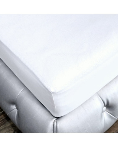 Prześcieradło Jersey z gumką 120x200x30 cm BIAŁY