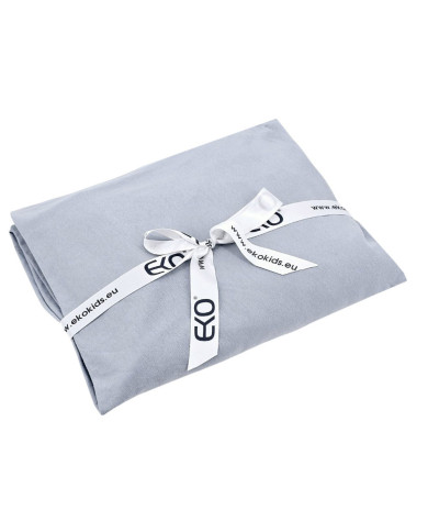 Jersey sheet with elastic band 160x200x30 cm GREY