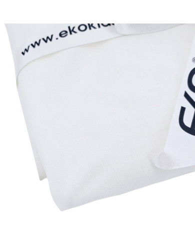 Jersey sheet with elastic band 160x200x30 cm WHITE