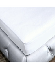 Prześcieradło Jersey z gumką 160x200x30 cm BIAŁY