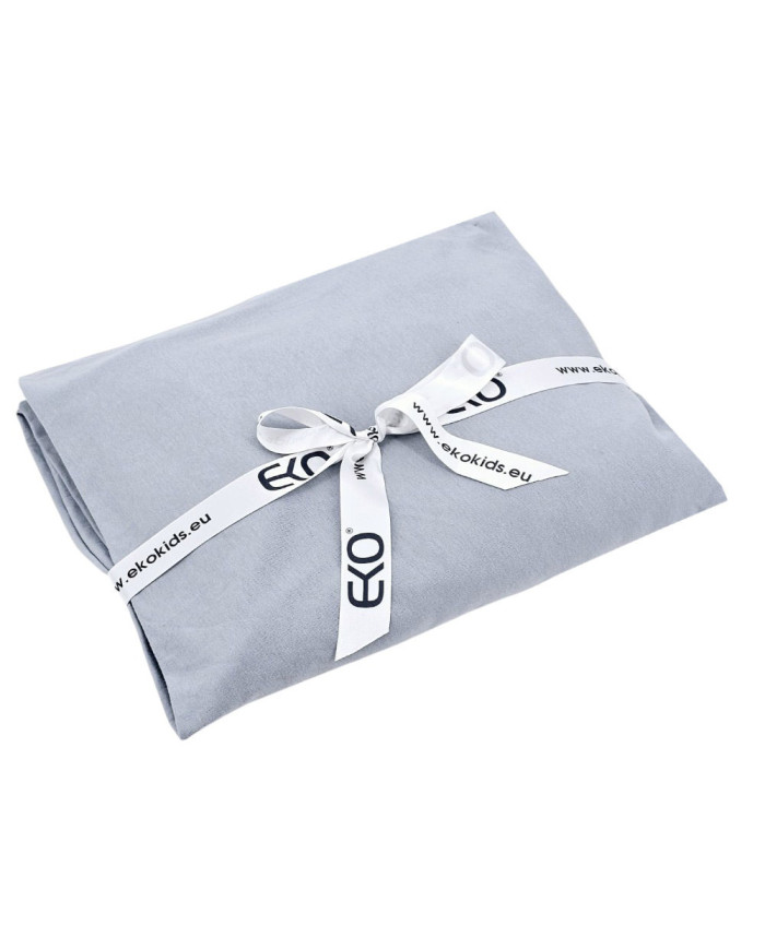 Prześcieradło Jersey z gumką 200x220x30 cm SZARY