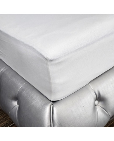 Prześcieradło Jersey z gumką 200x220x30 cm ECRU