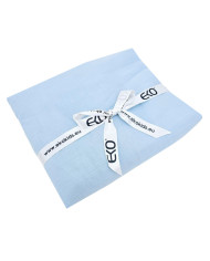 Prześcieradło Muślinowe z gumką 120x200x30 cm BŁĘKIT