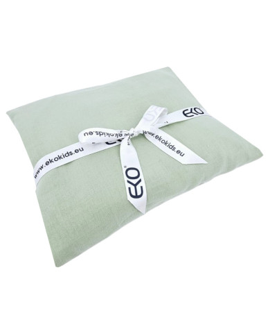 Prześcieradło Muślinowe z gumką 160x200x30 cm ZIELONY