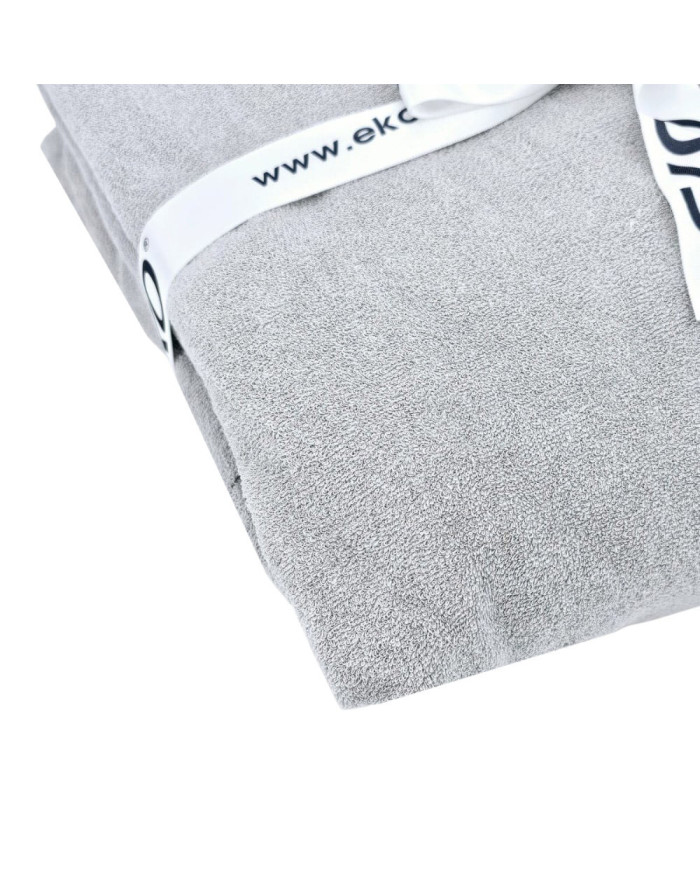 Prześcieradło Frotte z gumką 160x200x30 cm JASNY SZARY