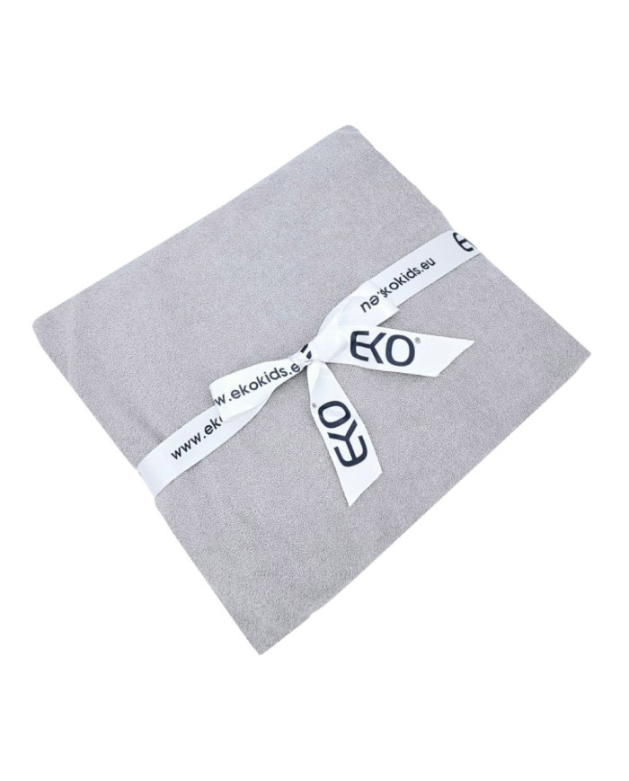 Terry sheet with elastic 200x220x30 cm PALE GREY